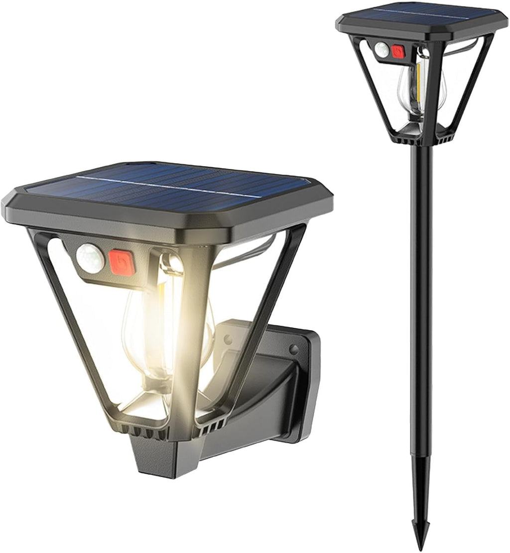 WIDEWINGS Solar LED Outdoor Light with Motion Sensor